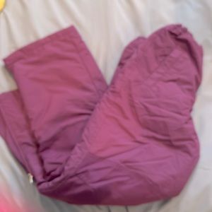 Girls Lands End. Purple ski pants. Size large. Excellent condition. Size 12.
